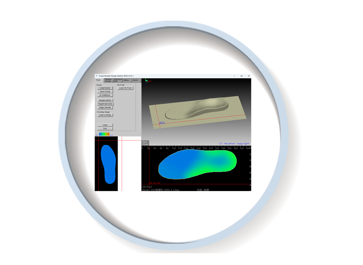 Total Contact Insole Design Software